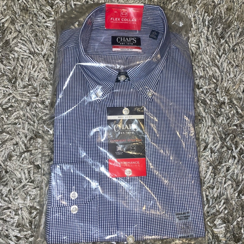 NWT Mens Chaps button down